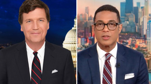 Tucker Carlson, Don Lemon out from Fox News, CNN the same day sparks hilarious memes, theories on social media