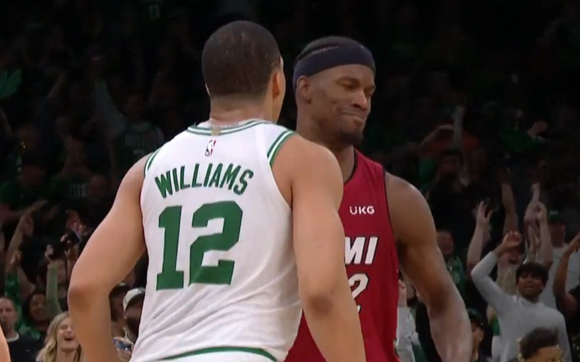 Boston Celtics’ Grant Williams, Miami Heat’s Jimmy Buttler engage in explosive trash talk in Heat’s win | Watch video