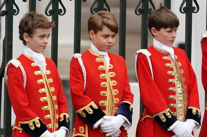 King Charles’ coronation: Who are the Pages of Honour? Prince George is one of 4 Pages of Honor at Westminster Abbey ceremony