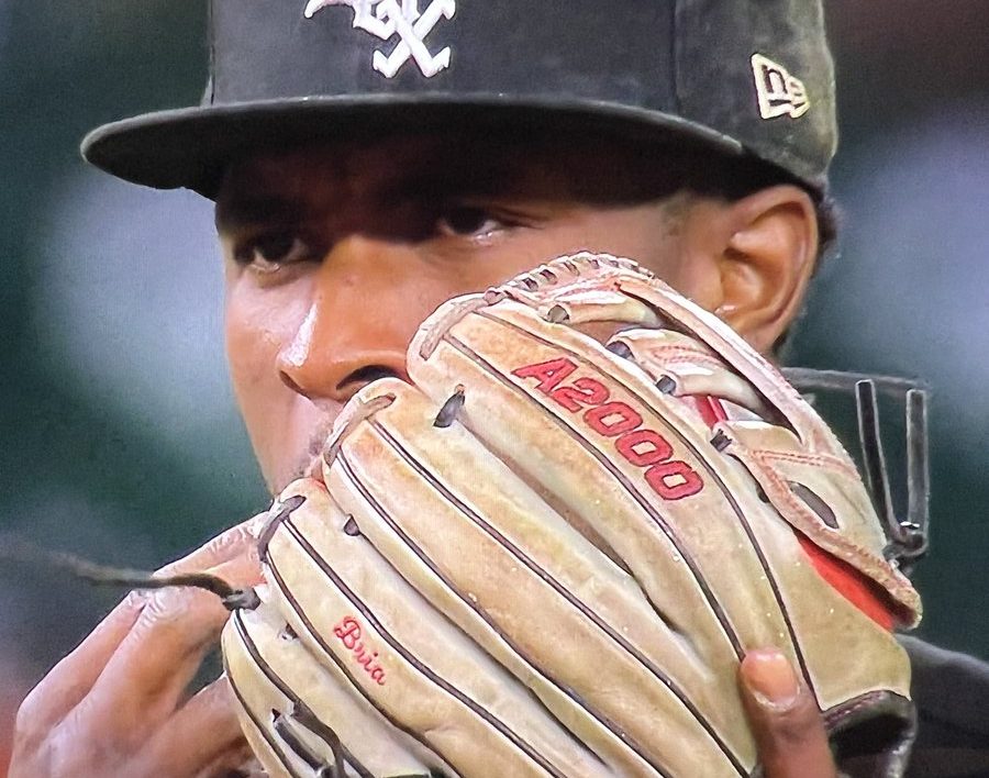 Does Tim Anderson have his wife Bria’s name stitched on his glove?