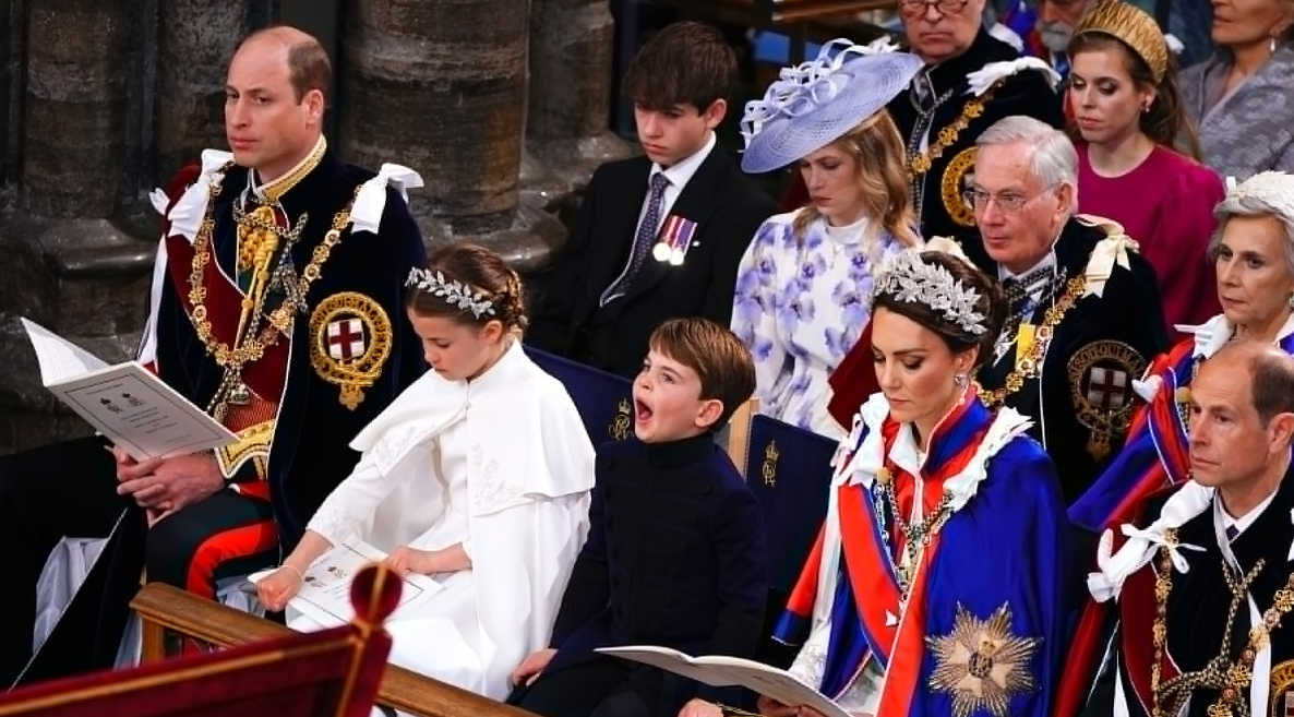 Prince Louis caught yawning during King Charles’ coronation: Watch