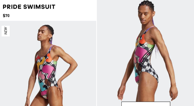 Adidas swimwear under fire after transgender model is seen advertising it