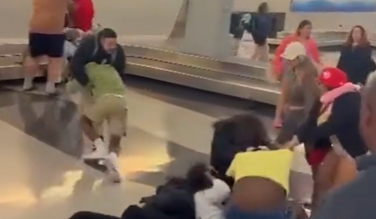 Video of brawl at Chicago’s O’Hare Airport baggage claim goes viral