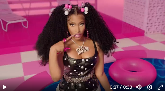 Nicki Minaj Releases Barbie World Teaser With Ice Spice From The Barbie Soundtrack Watch