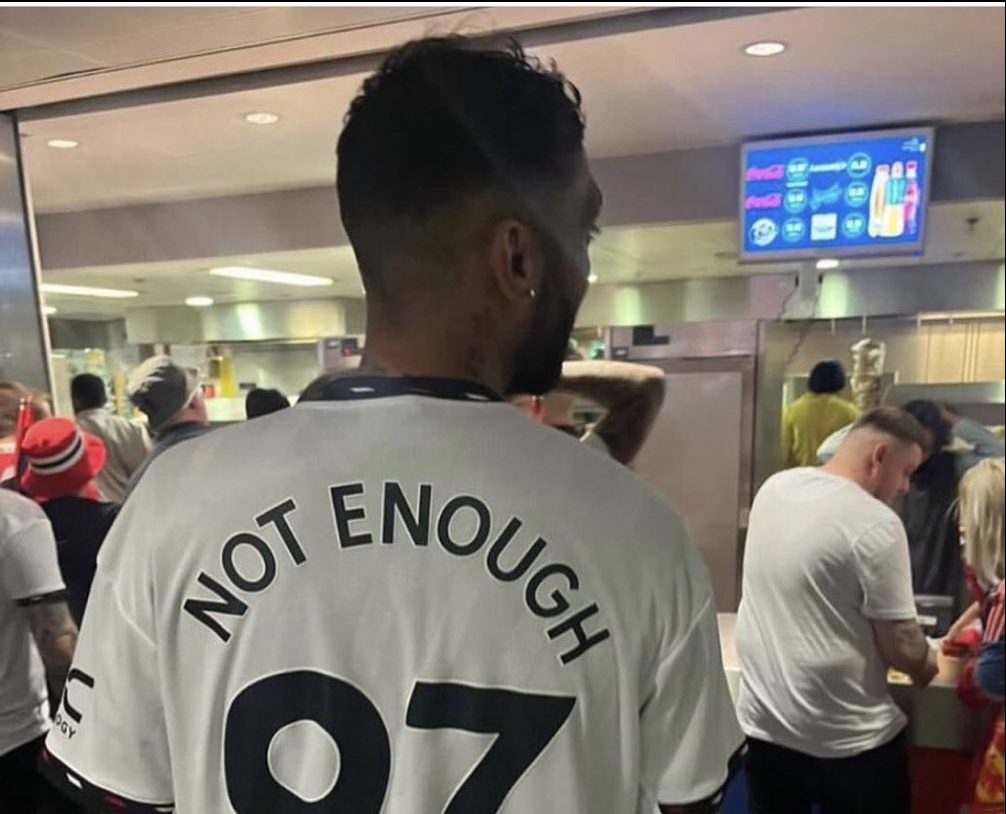 Manchester United fan wears shirt mocking Hillsborough disaster at FA Cup final vs Man City at Wembley: Watch