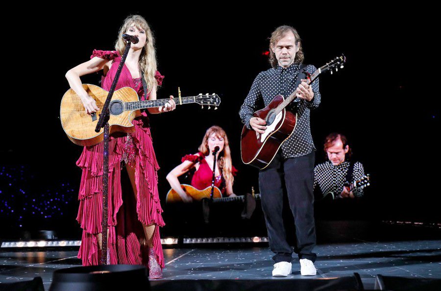 Taylor Swift brings Aaron Dessner on stage to play ‘Seven’ as surprise song at Pittsburgh The Eras concert | Watch video