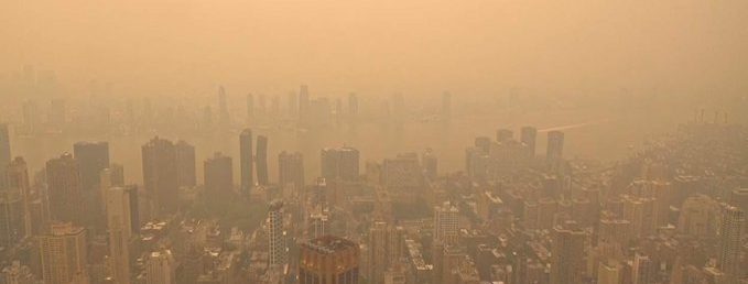 What is Code Red? Air quality index drops in New York as Canadian wildfires smoke gets worse