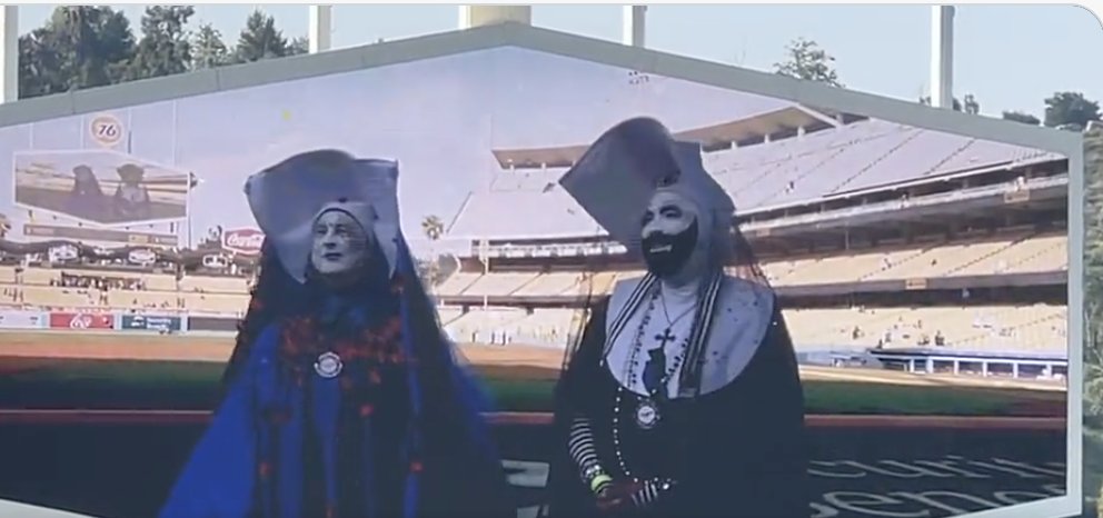 Sisters of Perpetual Indulgence honored at Dodgers Stadium amid protests, they perform ahead of LA vs Giants game: Watch video