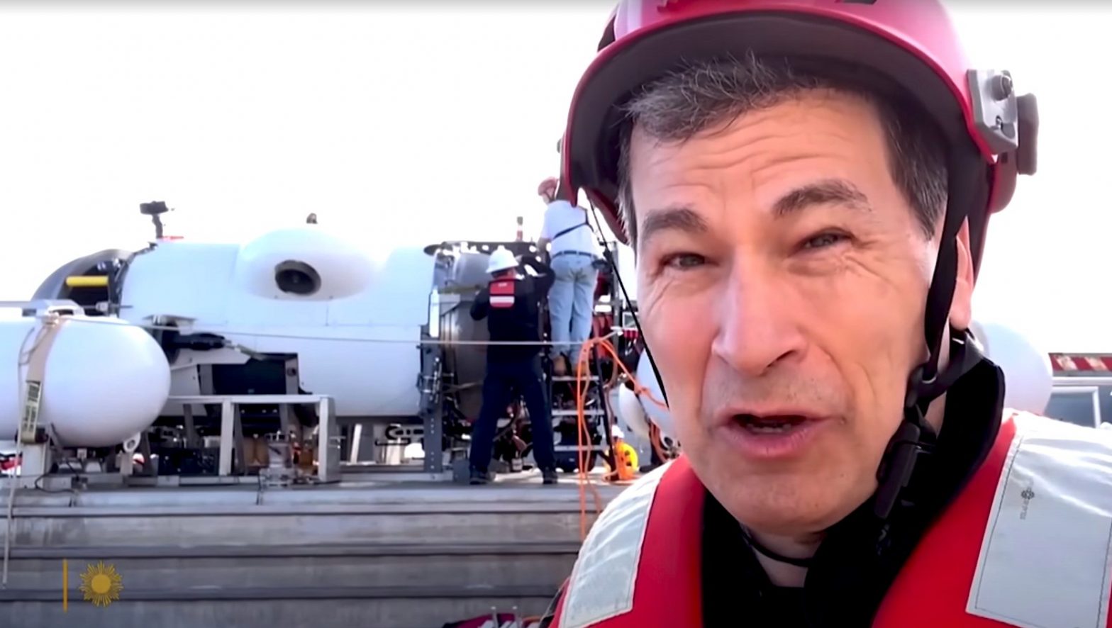 Who is David Pogue, CBS reporter who visited OceanGate’s operations last year?