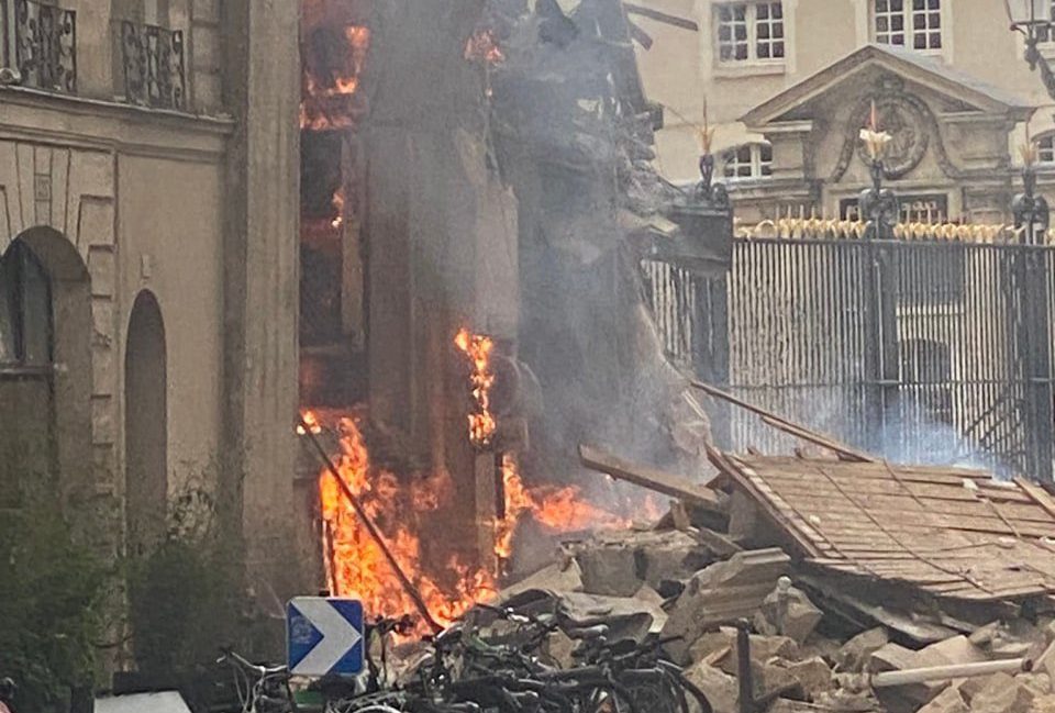Gas explosion in Paris: 29 people injured, 4 critically in Rue Saint-Jacques