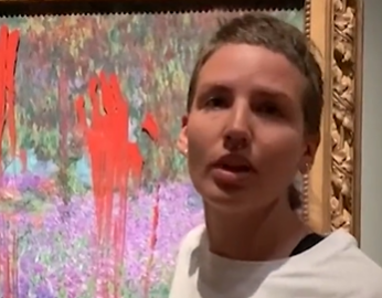 Who is Emma Johanna Fritzdotter, Swedish activist detained after gluing themselves to a Monet painting
