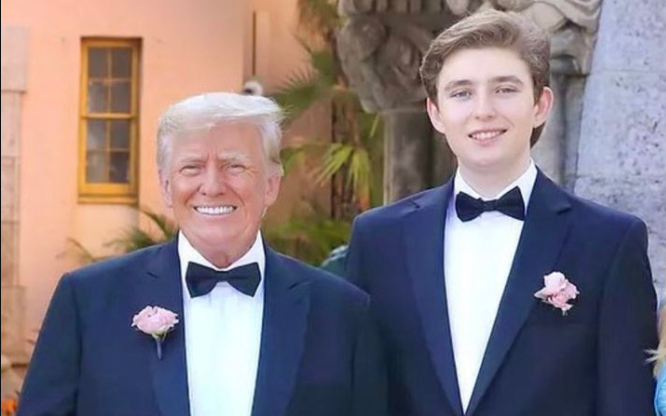 Donald Trump is jealous of Barron Trump’s height because he wants to be ‘tallest in the room’: Report