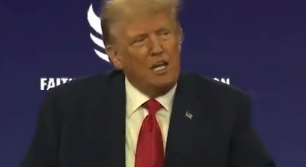 Donald Trump praised for reading out Hunter Biden’s threatening text to Chinese businessman at Faith and Freedom coalition