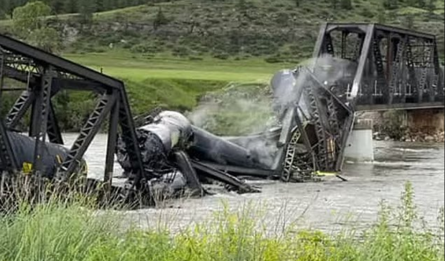 Yellowstone River rail bridge collapse: Derailed freight train was carrying hot asphalt, molten sulfur