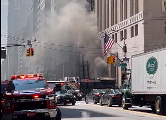 Fire breaks out in Tiffany building on Manhattan Fifth Avenue, recently refurbished | Video