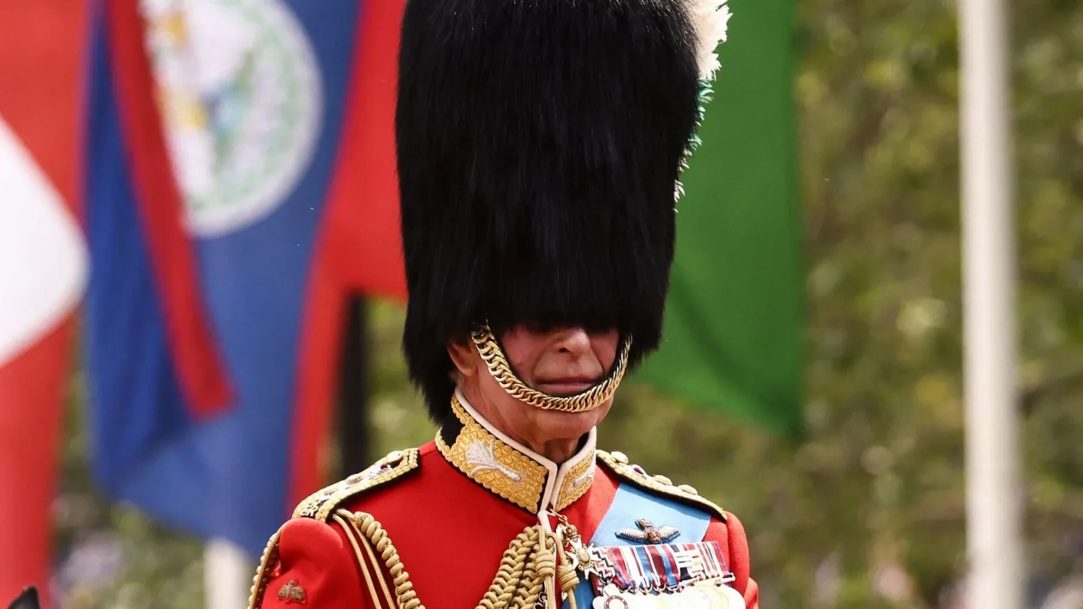 What did the royal family wear to King Charles’ birthday parade?