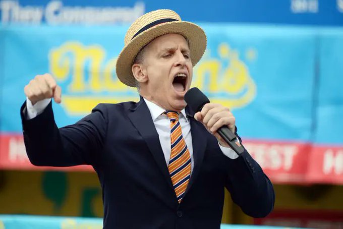 Who is George Shea, Hot dog eating contest announcer? Age, introductions, and more