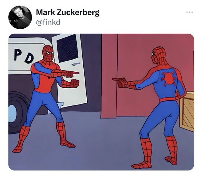What is finkd? Mark Zuckerberg’s twitter account tweets a meme after 11 years
