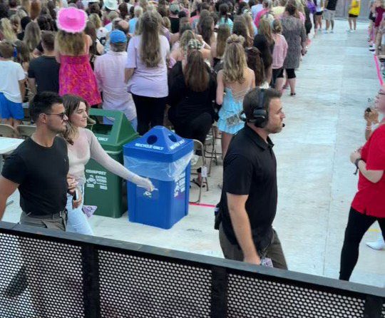 Taylor Swift’s ex Taylor Lautner spotted at her concert with wife | Watch video