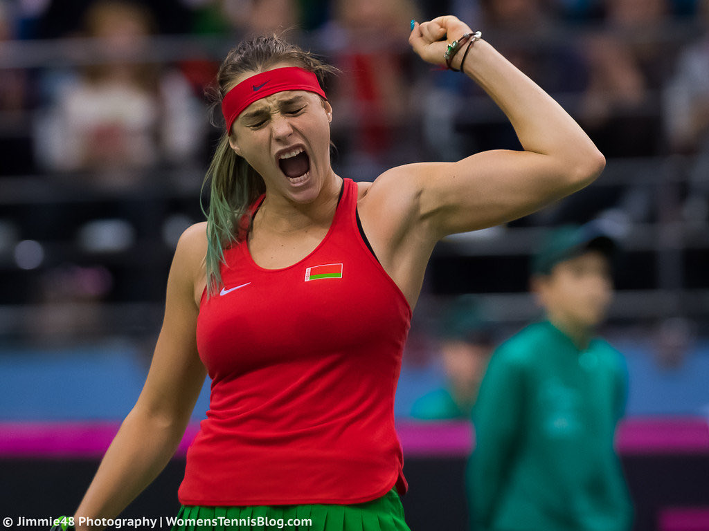 Why doesn’t tennis star Aryna Sabalenka have a flag representing her nationality?