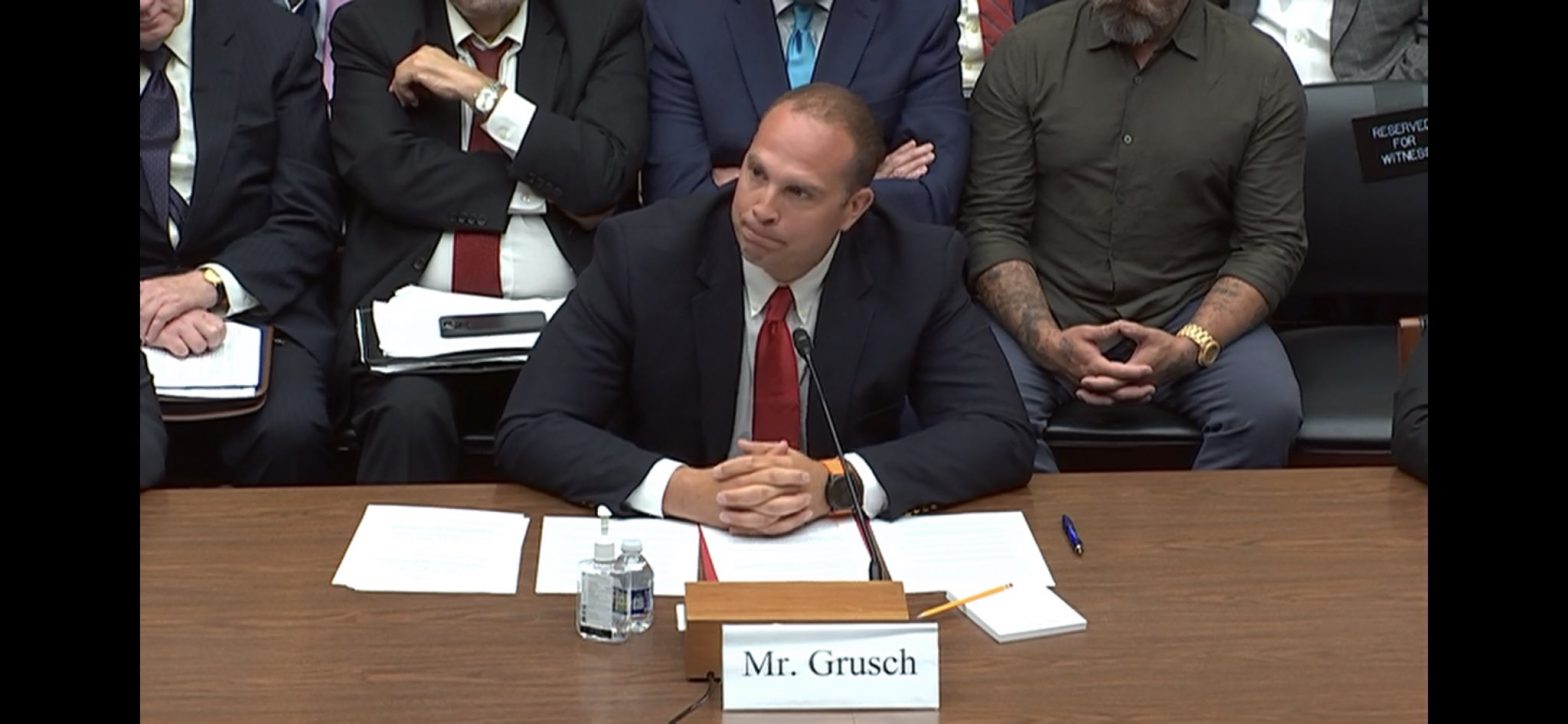 Who is David Grusch, ex-Pentagon task force member investigating UFOs?