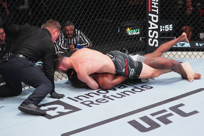 Terrance McKinney confronts vengeance from Nazim “Black Wolf” Sadykhov in UFC Vegas 77 submission showdown | Watch Video