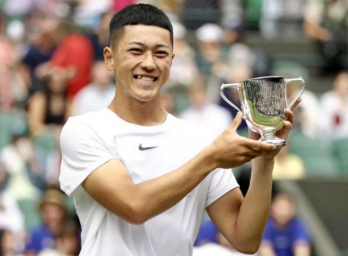 Who is Tokito Oda? 17-year-old Japanese player becomes the youngest man to win a Wimbledon singles title in any discipline