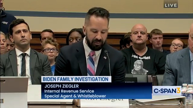 Who is Joseph Ziegler? IRS whistleblower claims Hunter Biden tax felony probe obstructed by DOJ