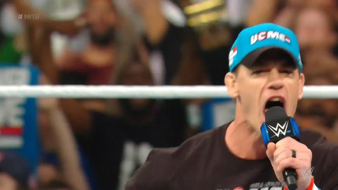 John Cena returns at Money in the Bank, teases Wrestlemania in London | Watch video