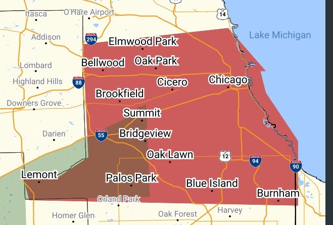 Flash flood warning in Chicago: Stevenson, Eisenhower Expressways closed, NASCAR and Chicago Cubs delayed