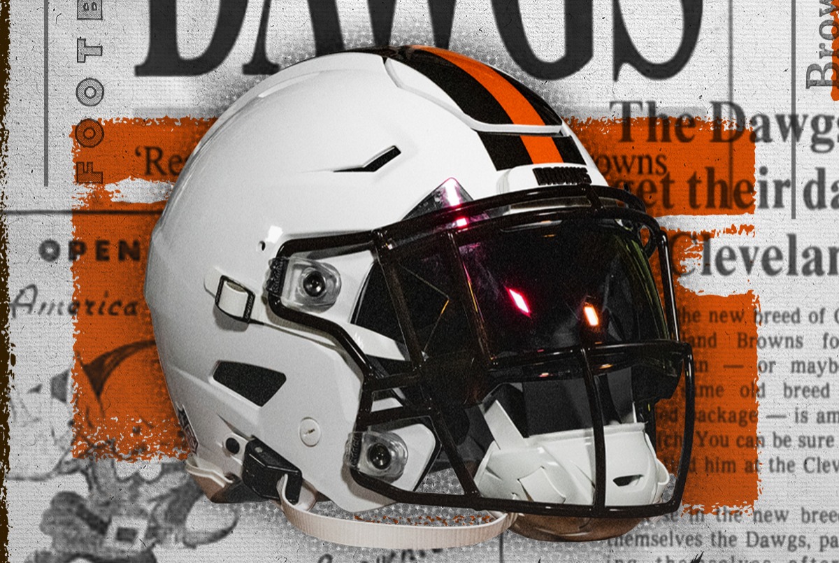 Why are Cleveland Browns swapping orange helmets for white ones for 3 games this season?