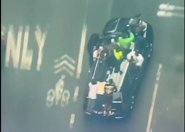 Twitch streamer Kai Cenat reportedly inside a fleeing vehicle after riot breaks out at giveaway event in NYC: Watch Video