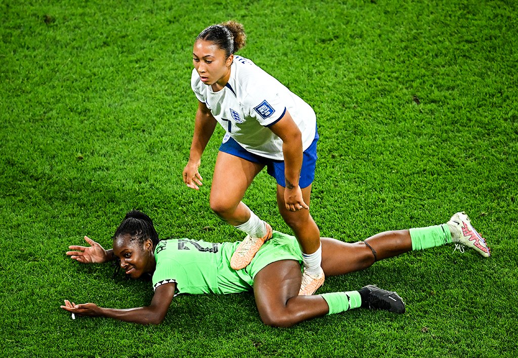 Who is Lauren James? England forward shown red card for stamping on Nigeria’s Michelle Alozie