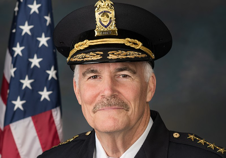 Who is J Thomas Manger, US Capitol Police chief?