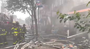 Williamsburg, Brooklyn fire: 6-alarm multi-store blaze injures 7 firefighters