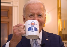 Joe Biden’s promotes ‘Dark Brandon’ mugs hours before Donald Trump’s arraignment | Watch Video