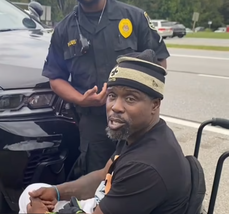 Disabled black man removed from car without wheelchair by Maryland deputies
