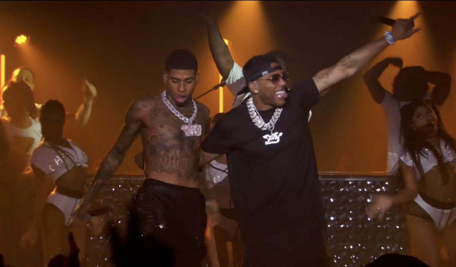 Nelly and NLE Choppa perform It’s Getting Hot at the VMAs 2023 Pre Show: Watch video