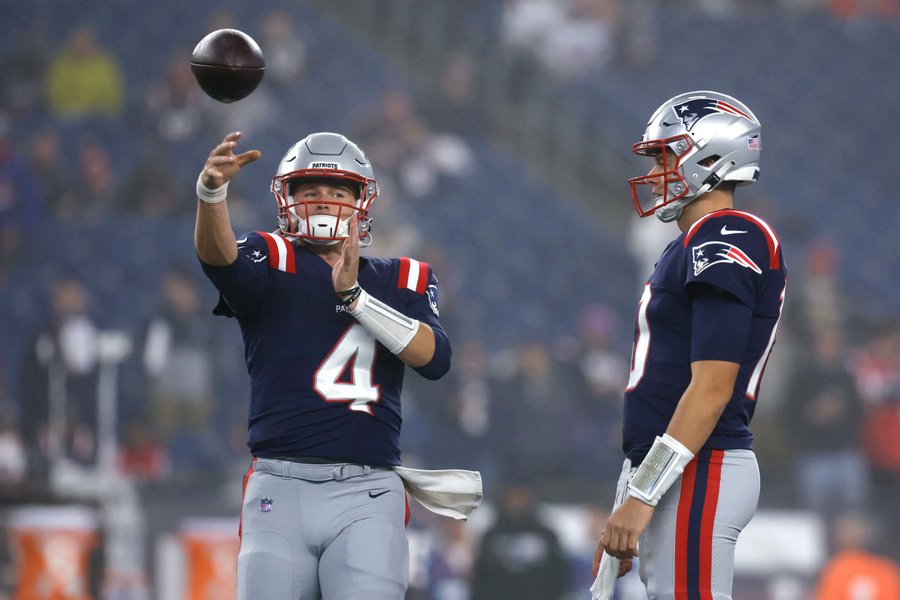 New England Patriots sign QB Bailey Zappe to their active roster