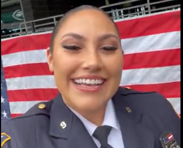 Who is Brianna Fernandez? NYPD Officer and daugher of 9/11 responder to sing national anthem at New York Jets vs Buffalo Bills