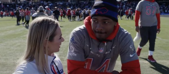 Who is Maddy Glab, Buffalo Bills reporter under fire for making disparaging comments against wide receiver Stefon Diggs?