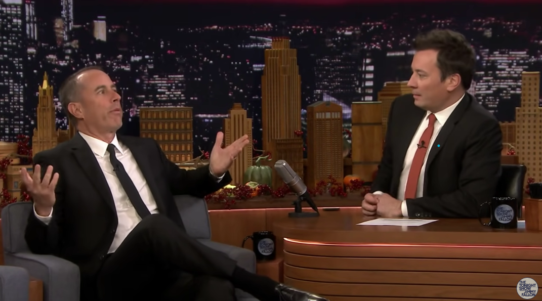 Jimmy Fallon’s interview with Jerry Seinfeld turned uncomfortable when comedian made host apologize to staffer: Report