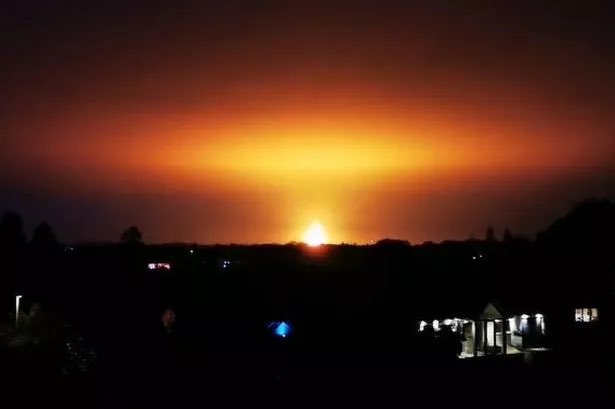 Huge fireball witnessed in Oxfordshire after reports of ‘explosion’ | Watch video