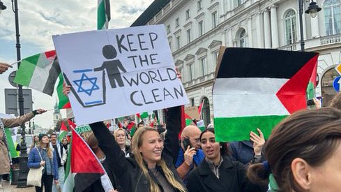 Marie Andersen suspended by Medical University of Warsaw after anti-semitic banner goes viral