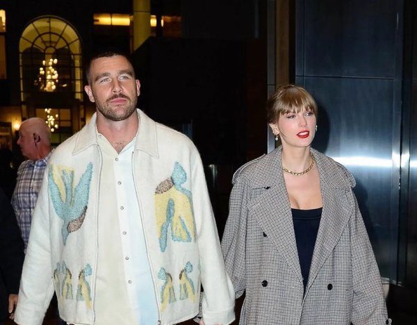 Travis Kelce and Taylor Swift inspire the hottest couples Halloween costume of 2023