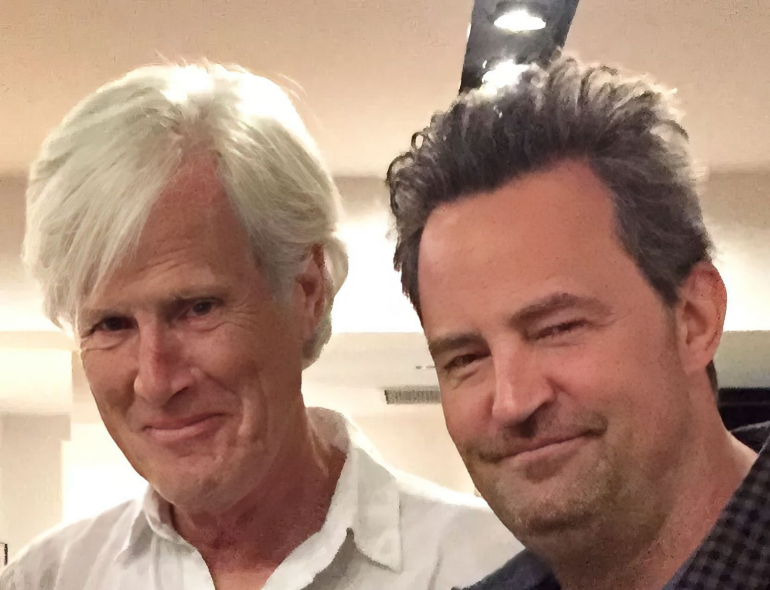 Who is Keith Morrison, stepfather of Matthew Perry (Chandler)?