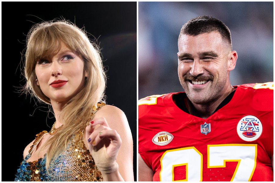 Travis Kelce confirms dating Taylor Swift in podcast New Heights with his brother