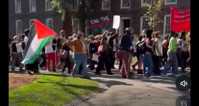 Brown University students protest in support of Hamas, chants ‘Palestine will be free’ | Watch Video