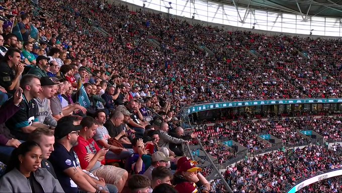 NFL’s return to London: Neil Diamond’s Sweet Caroline unites fans in Wembley Stadium | Watch Video