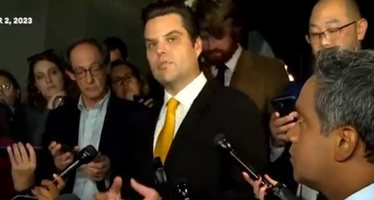 Matt Gaetz says he is ‘going down fighting’ after launching attempt to oust House Speaker Kevin McCarthy | Video